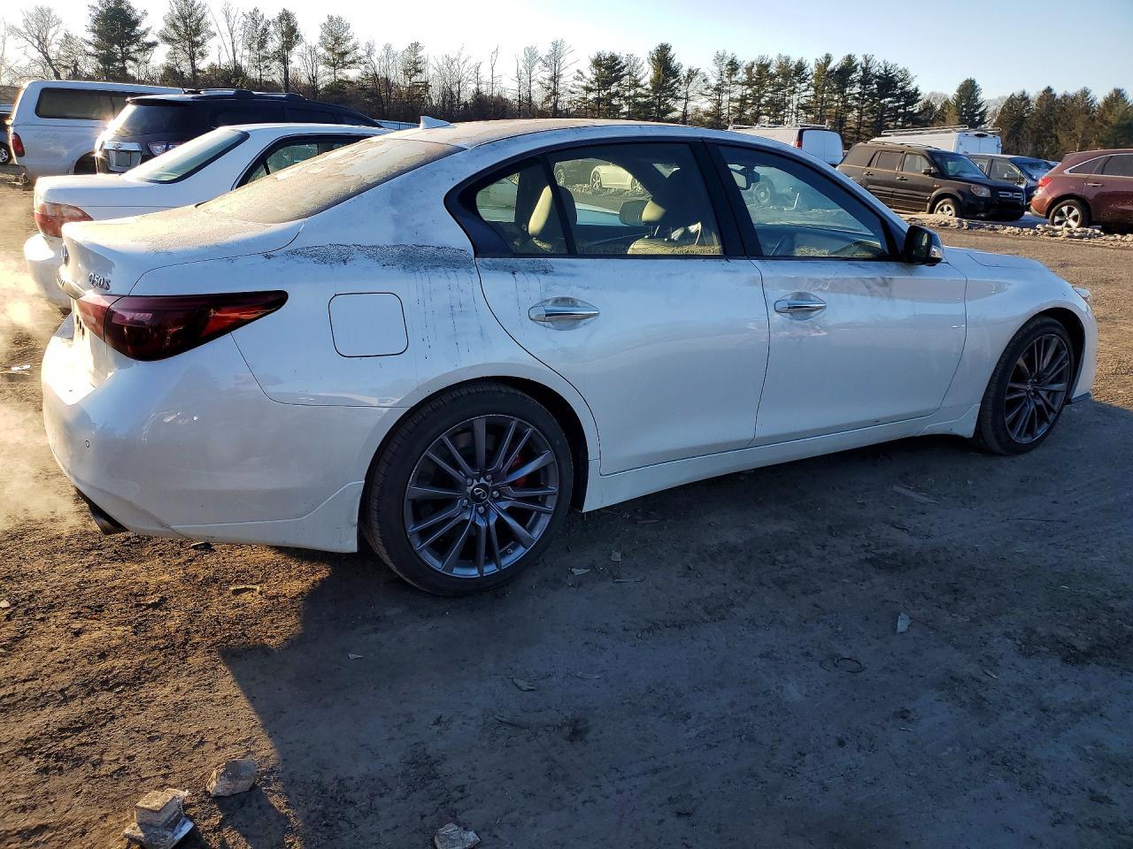 2024 Infiniti Q50 red Sport 400