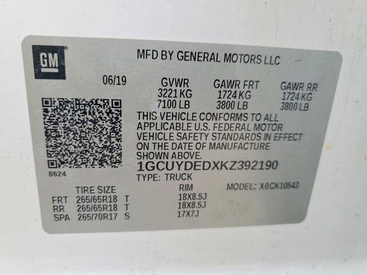 2019 Chevrolet Silverado K1500 LT