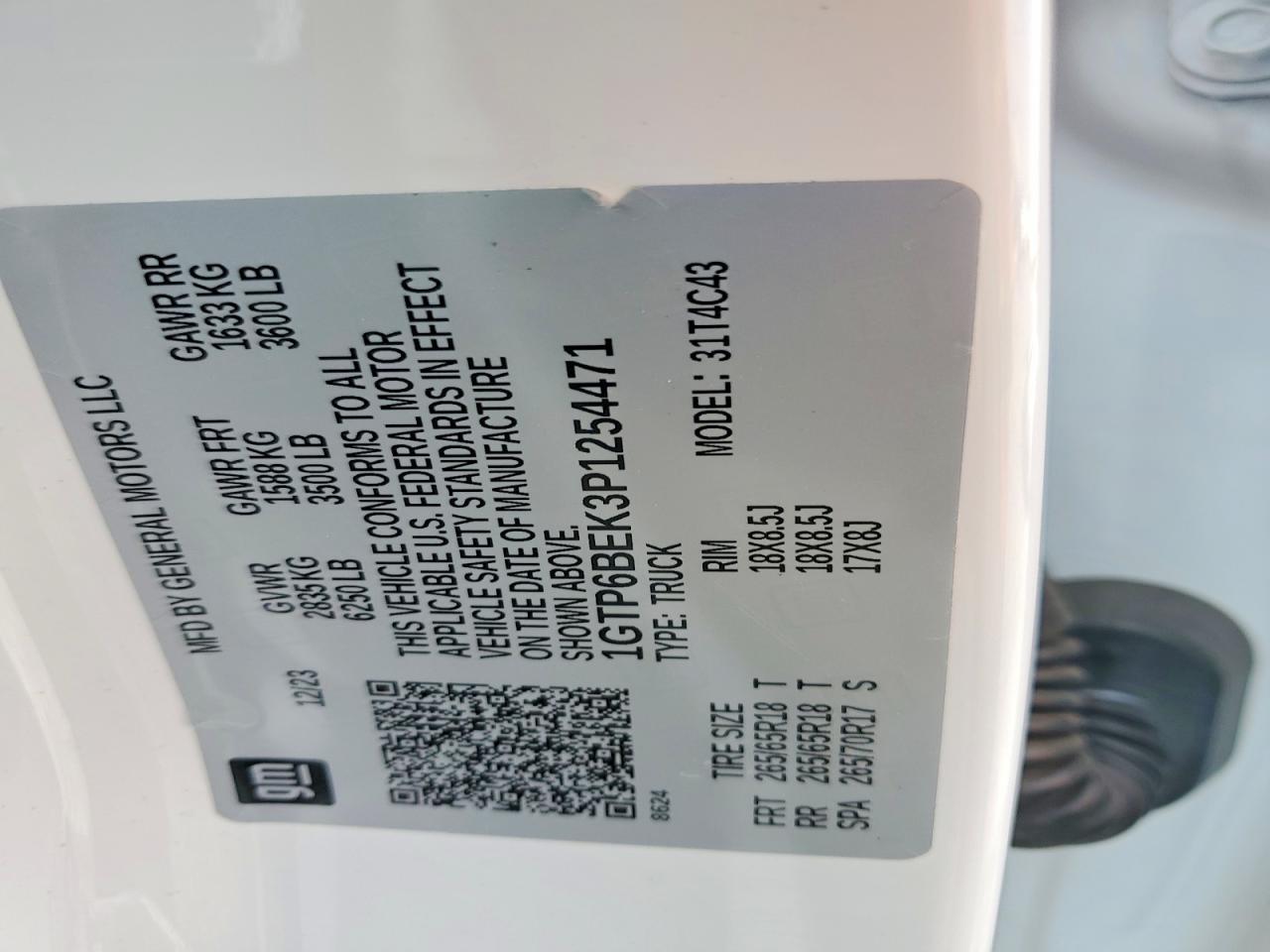 2023 GMC Canyon Elevation
