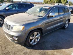 Jeep salvage cars for sale: 2012 Jeep Grand Cherokee Overland