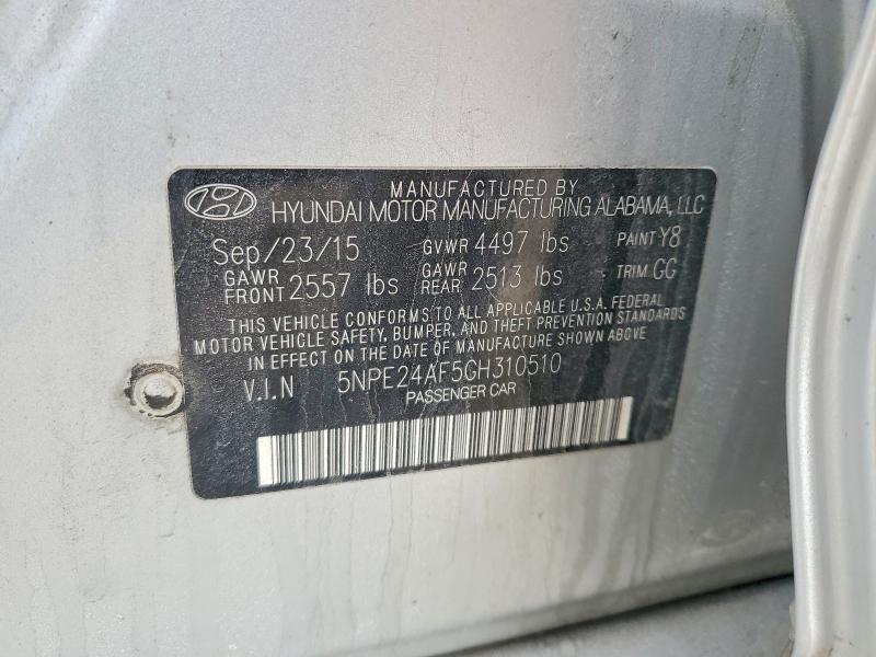 2016 Hyundai Sonata se