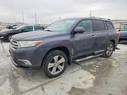 Toyota Highlander salvage cars for sale: 2013 Toyota Highlander Limited