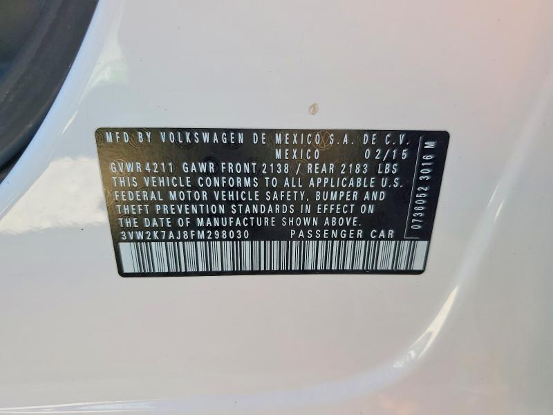 2015 Volkswagen Jetta Base