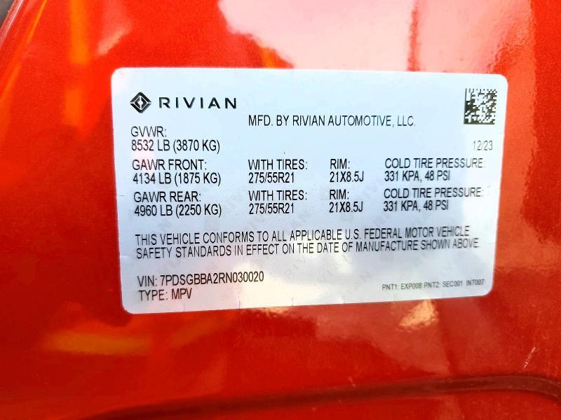 2024 Rivian R1S Adventure