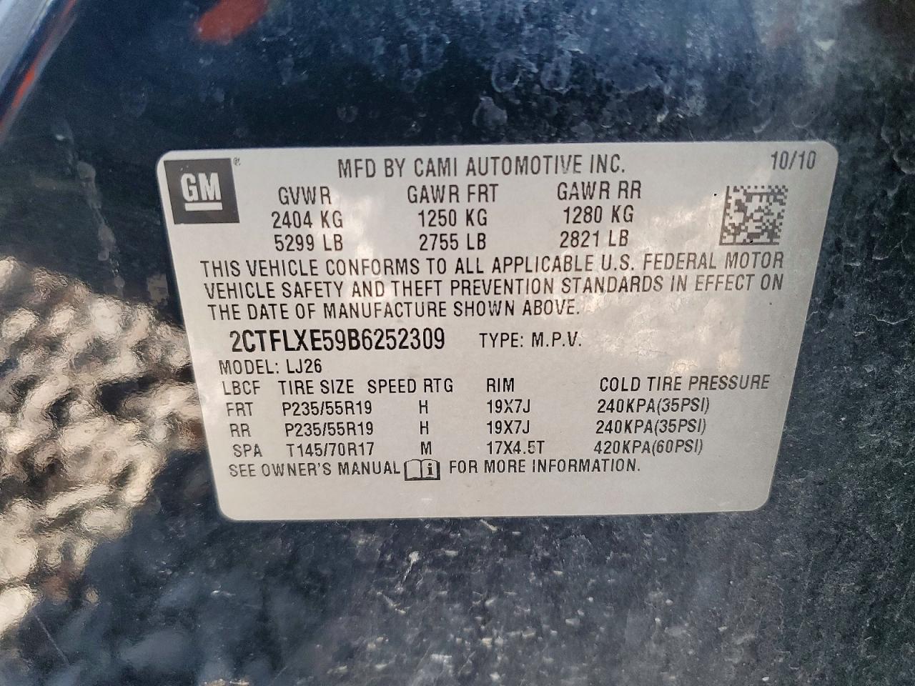 2011 GMC Terrain slt