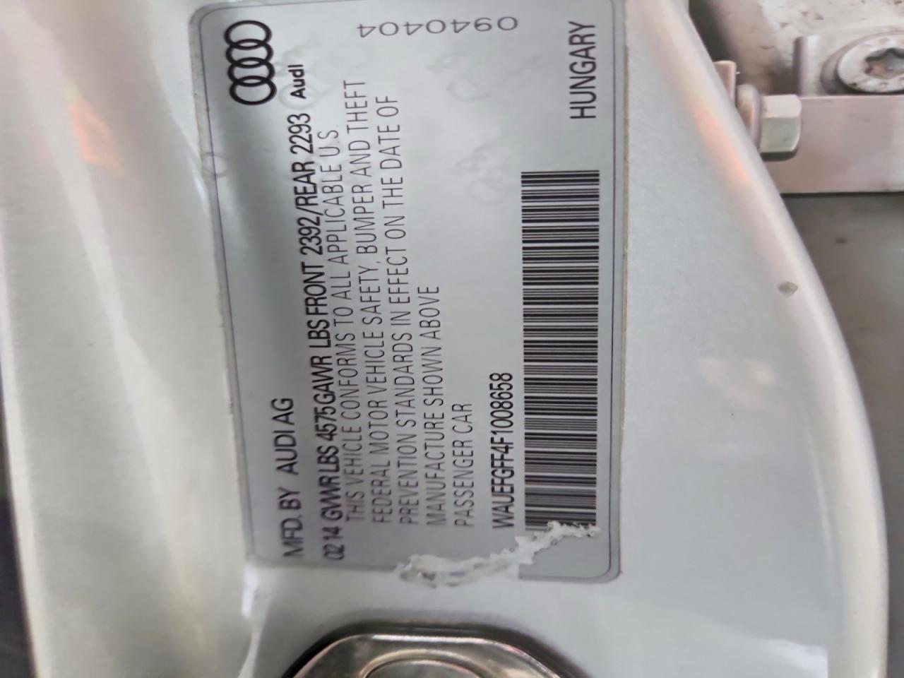 2015 Audi A3 Premium Plus