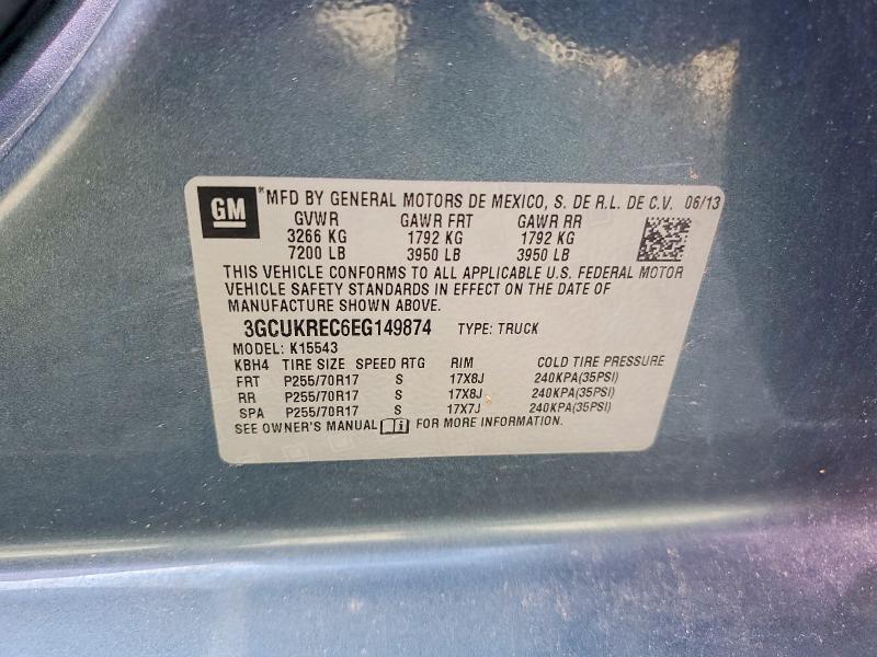 2014 Chevrolet Silverado K1500 lt