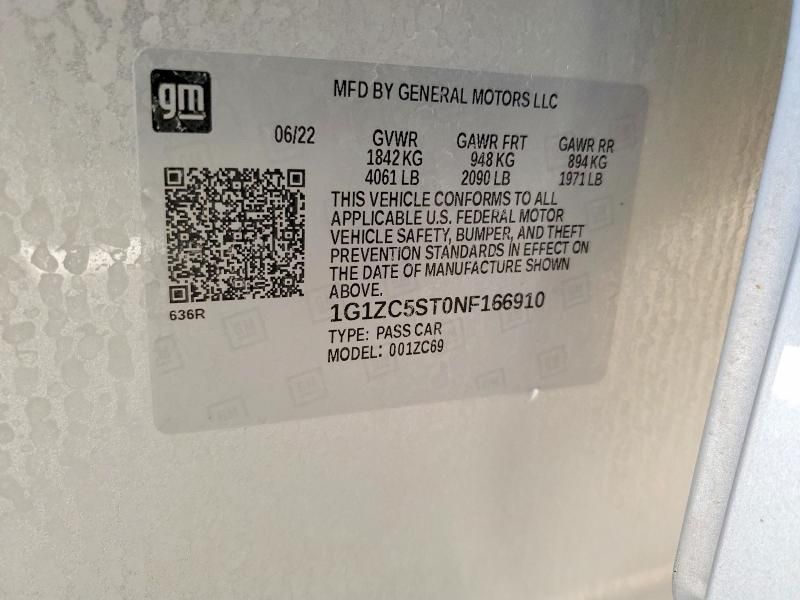 2022 Chevrolet Malibu ls