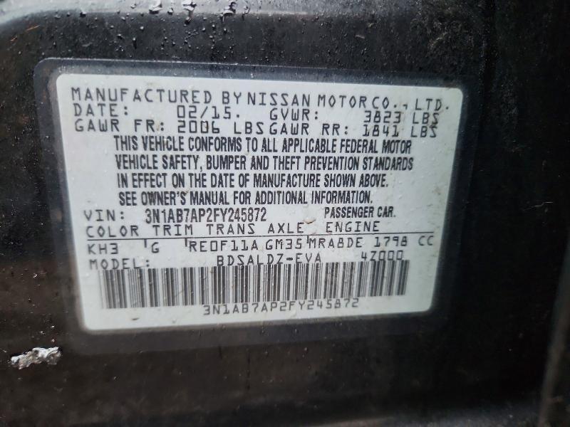 2015 Niss Sentra