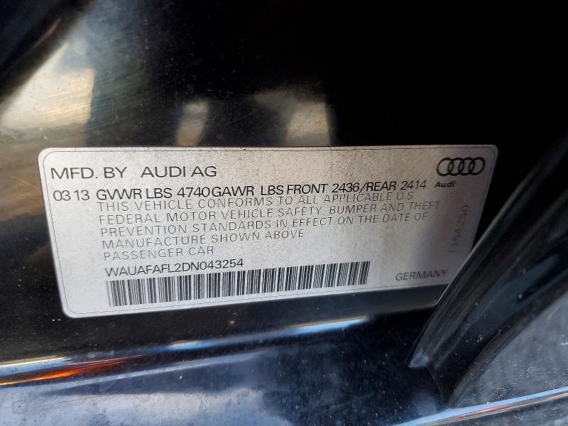 2013 Audi A4 Premium