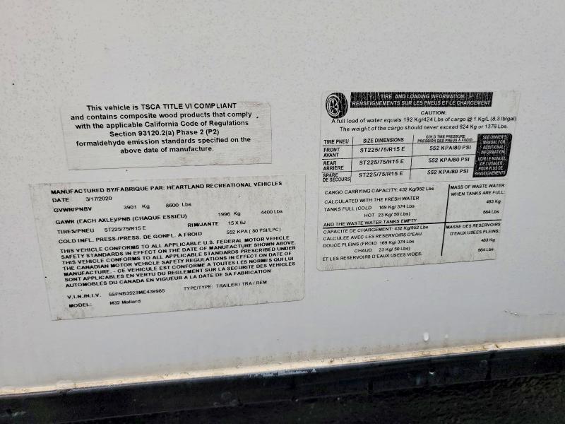 2021 Heartland Mallard Camper