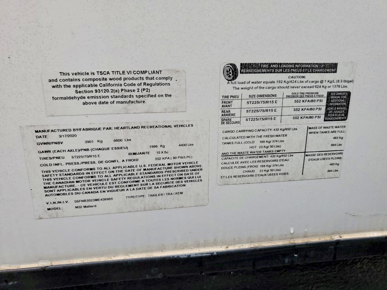 2021 Heartland Mallard Camper