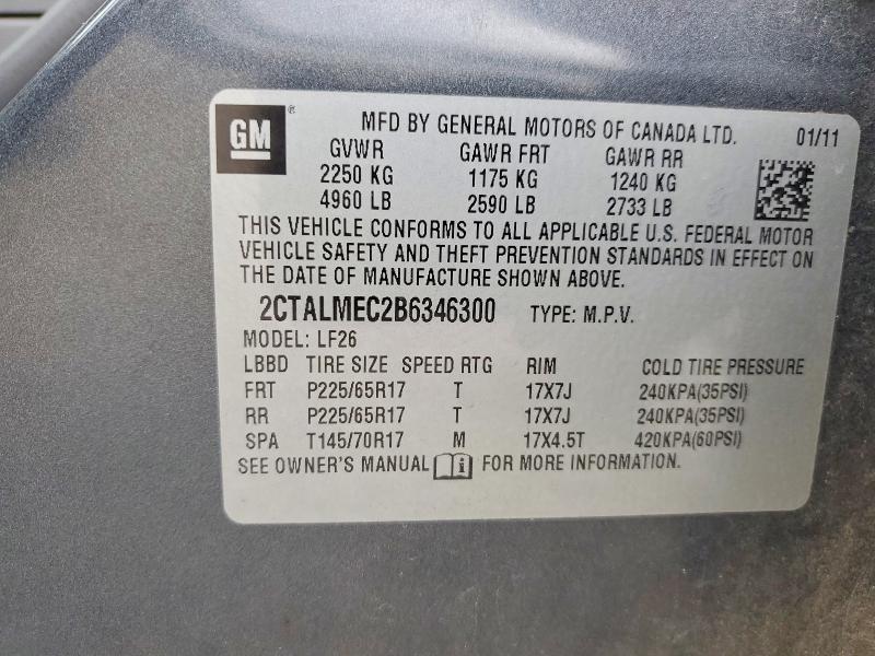 2011 GMC Terrain sle