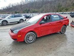 Ford Focus ZX4 salvage cars for sale: 2007 Ford Focus ZX4