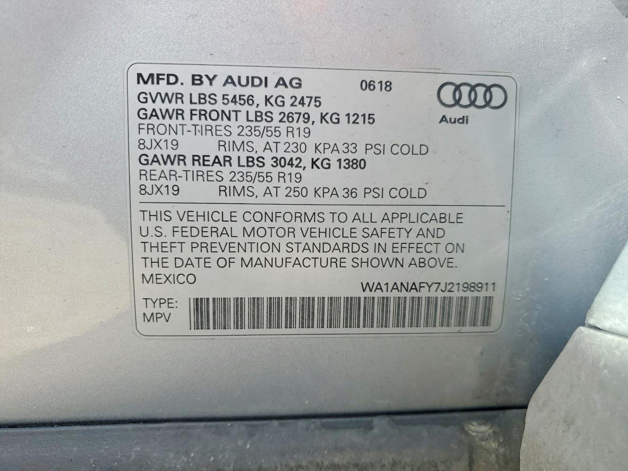 2018 Audi Q5 Premium