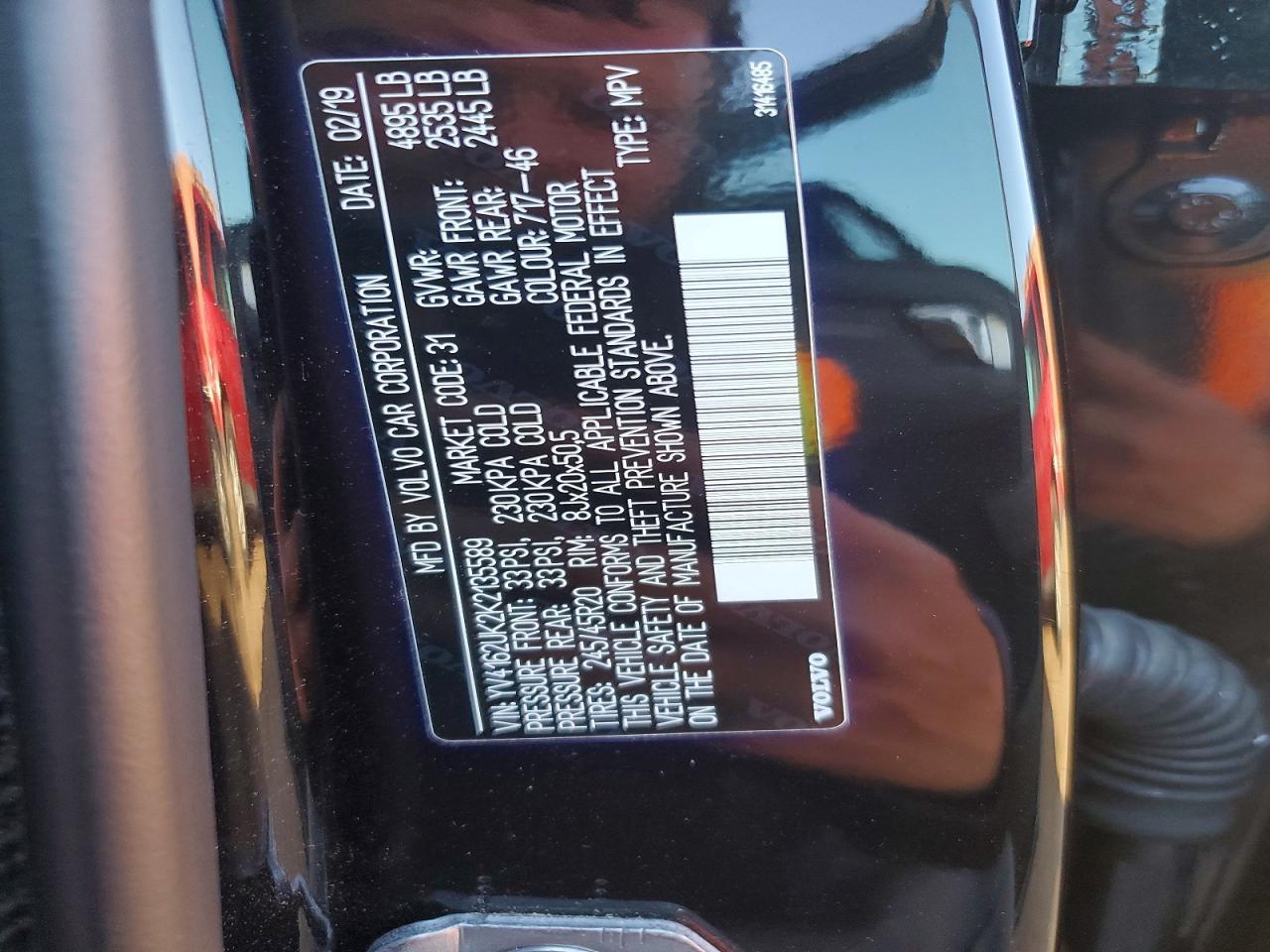 2019 Volvo Xc40 T5 Momentum