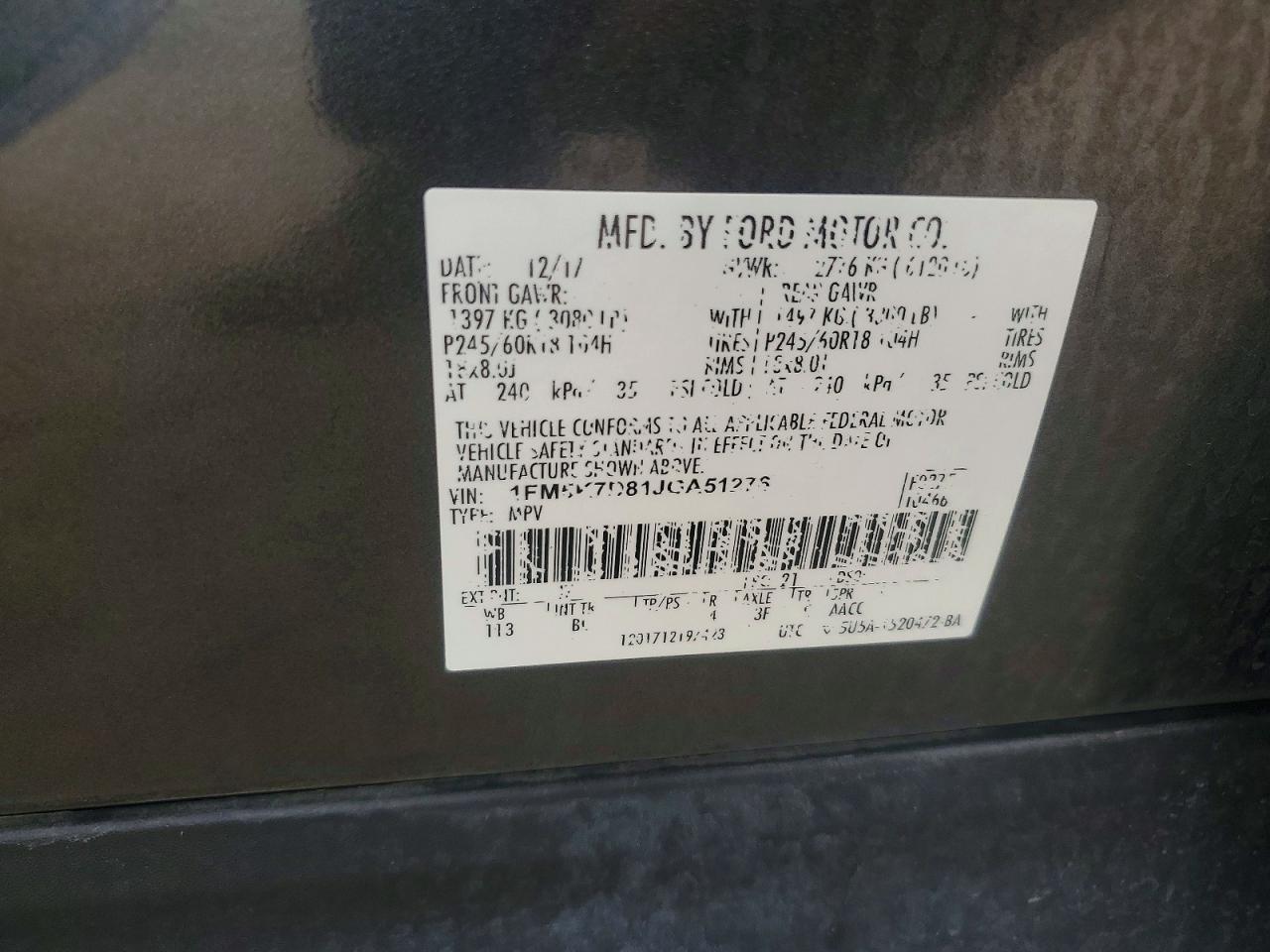 2018 Ford Explorer xlt