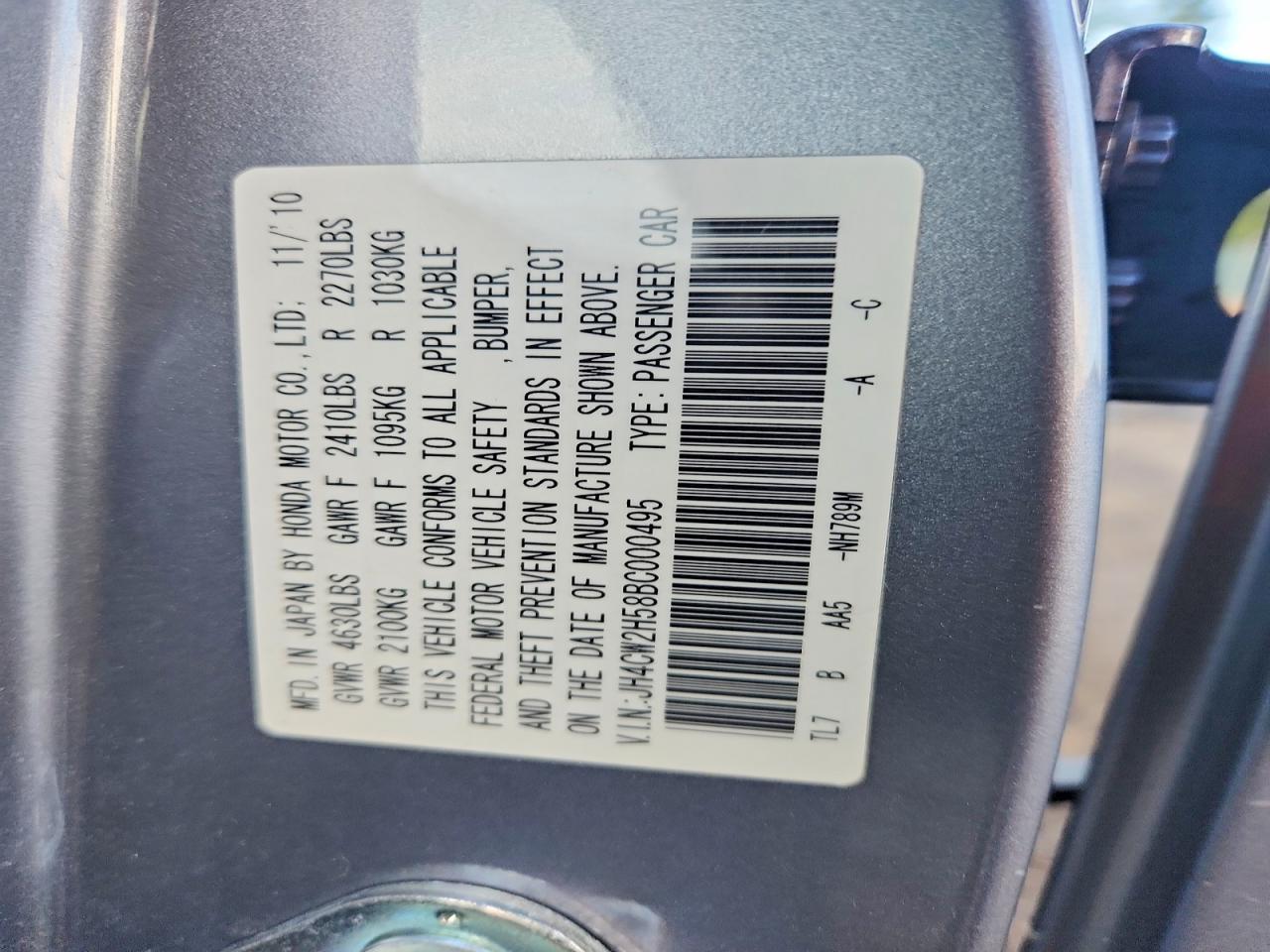 2011 Acura TSX