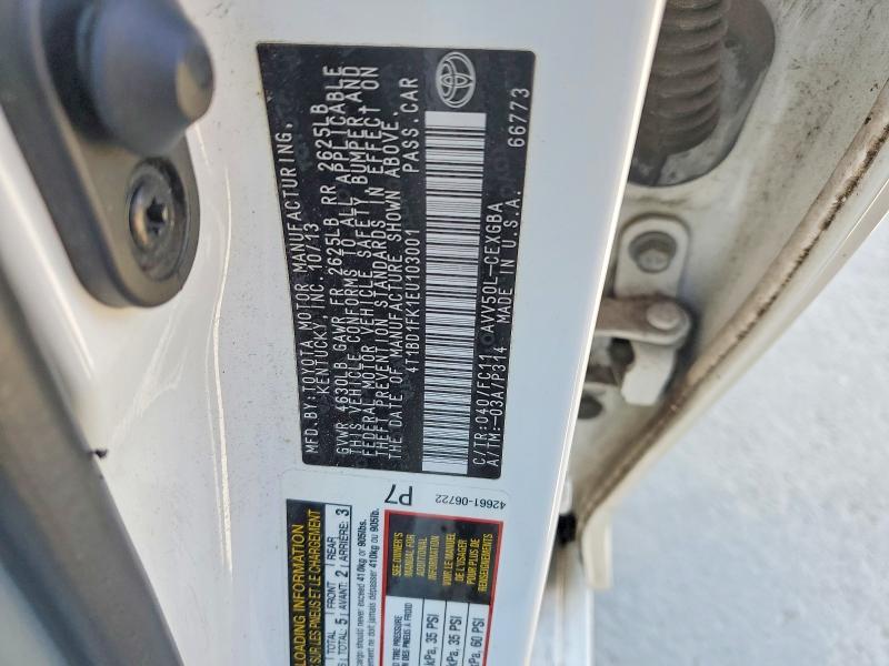 2014 Toyota Camry Hybrid