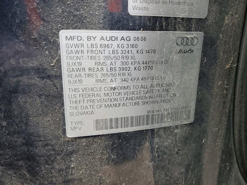 2007 Audi Q7 4.2 Quattro