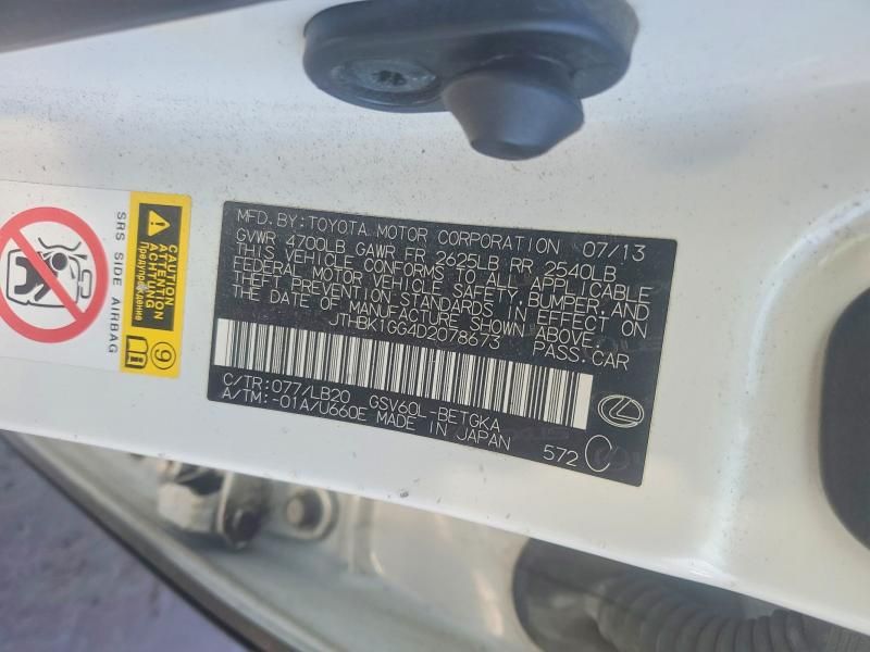 2013 Lexus Es 350 Base