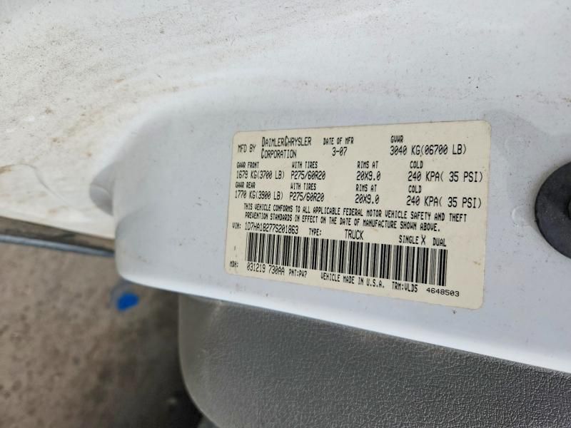 2007 Dodge RAM 1500 ST