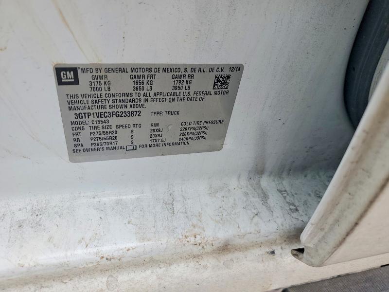 2015 GMC Sierra C1500 SLT