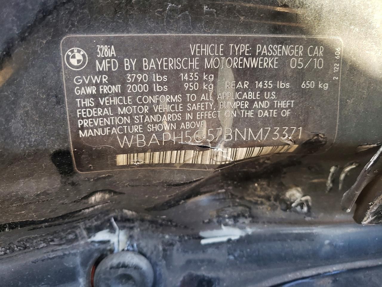 2011 BMW 328 i Sulev