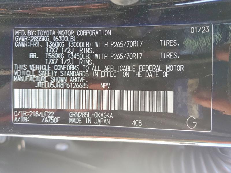 2023 Toyota 4runner trd pro