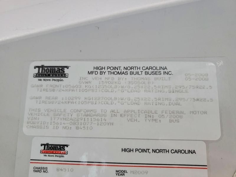 2009 Thomas Transit Bus