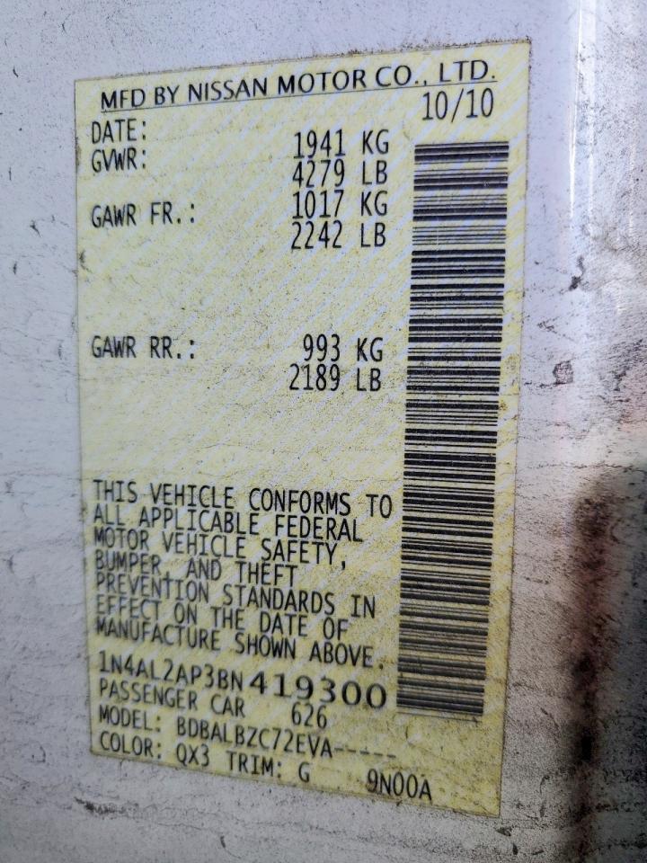 2011 Nissan Altima Base