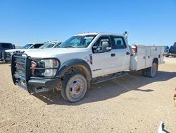 Salvage cars for sale from Copart Andrews, TX: 2018 Ford F450 Super Duty Utility / Service Truck