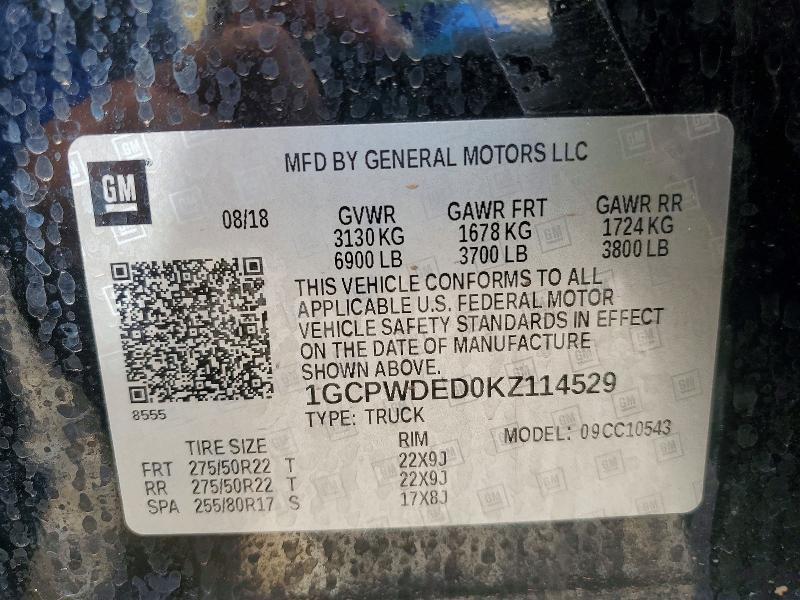 2019 Chevrolet Silverado C1500 rst