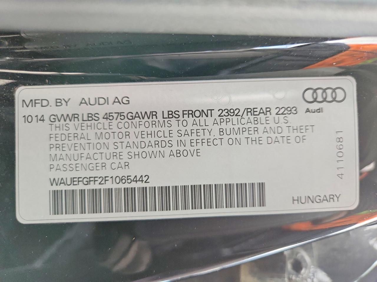 2015 Audi A3 Premium Plus
