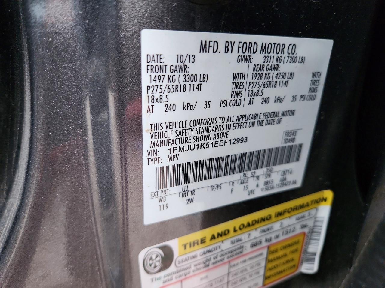2014 Ford Expedition Limited