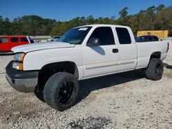 Salvage trucks for sale at Houston, TX auction: 2003 Chevrolet Silverado C1500