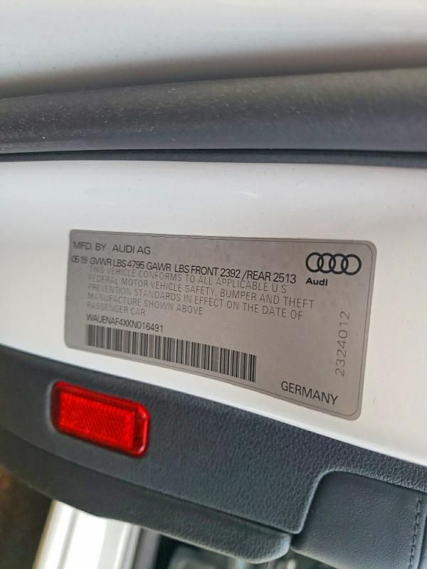 2019 Audi A4 Premium Plus