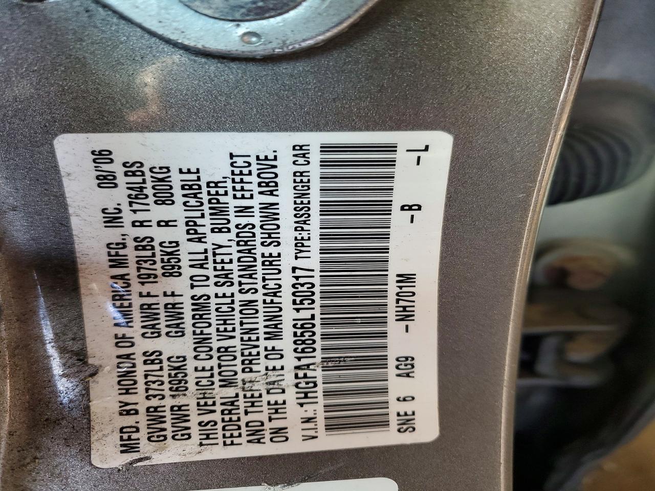 2006 Honda Civic ex