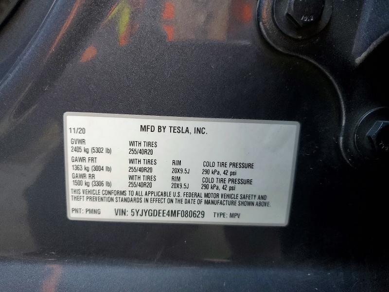 2021 Tesla Model y