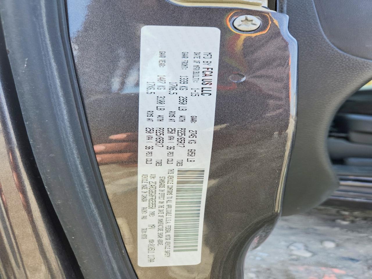 2015 Dodge Grand Caravan se
