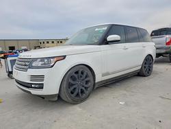 2015 Land Rover Range Rover Supercharged en venta en Wilmer, TX