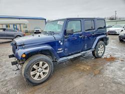 Jeep salvage cars for sale: 2013 Jeep Wrangler Unlimited Sahara