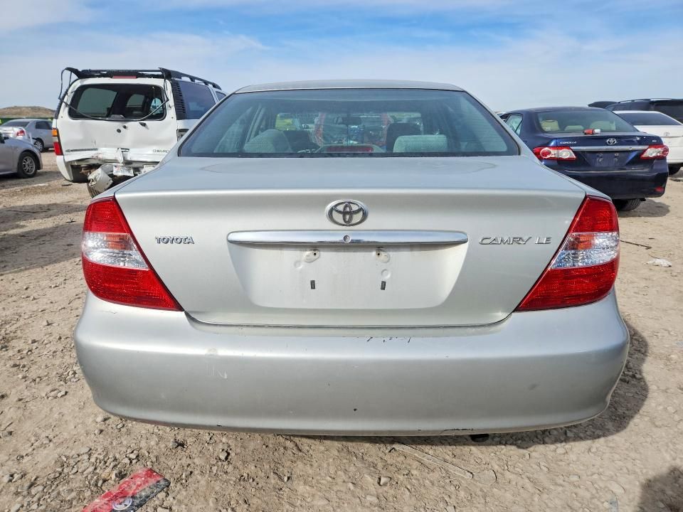 2002 Toyota Camry le
