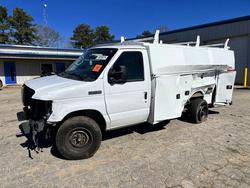 Salvage cars for sale from Copart Austell, GA: 2022 Ford Econoline E350 Super Duty Cutaway Van