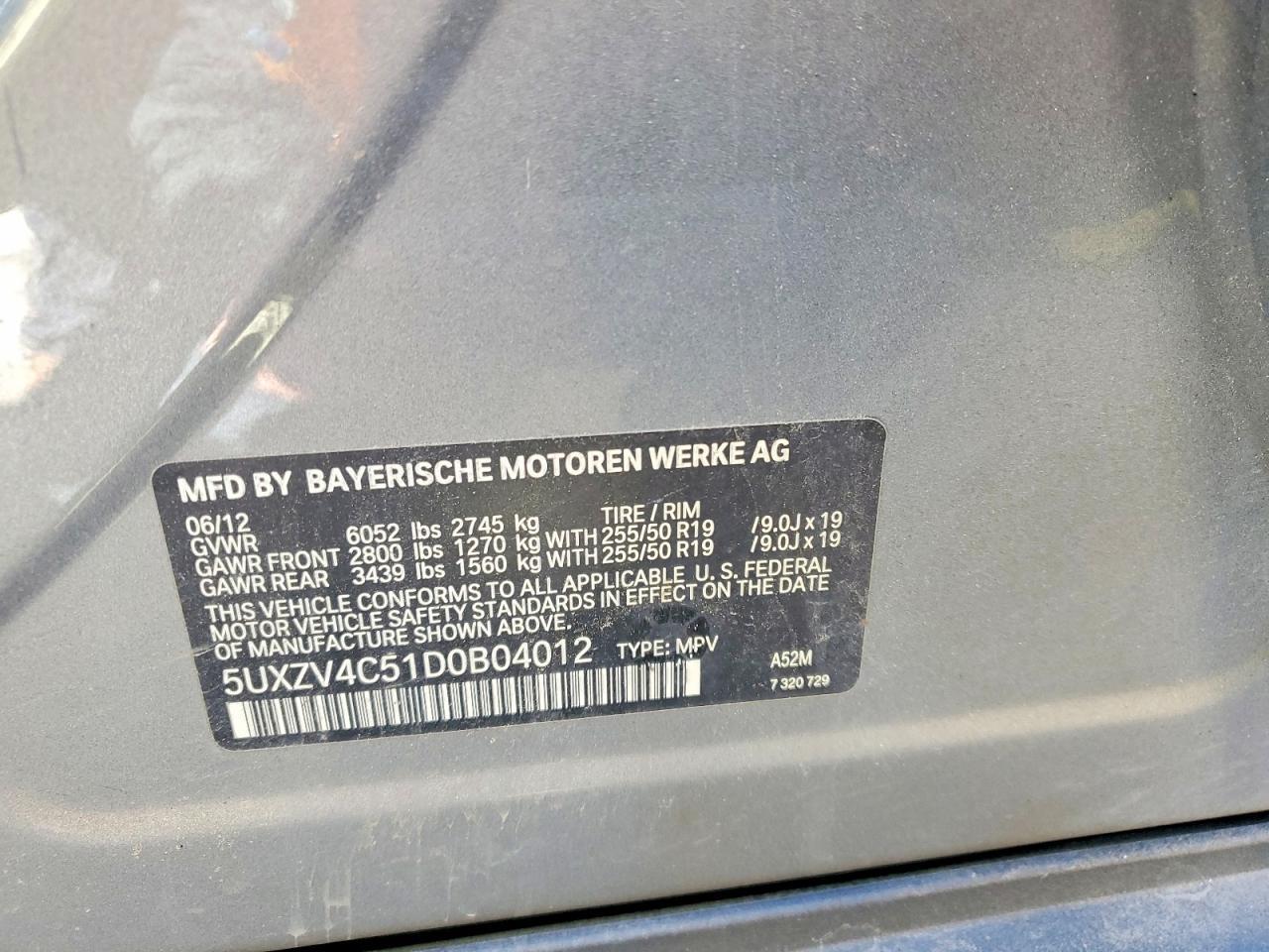 2013 BMW X5 Xdrive35i