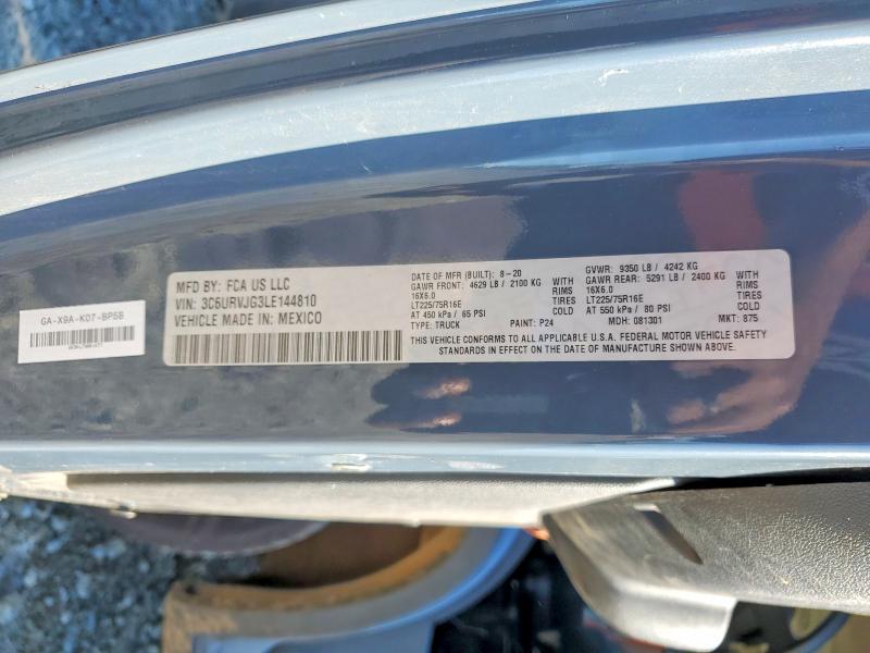 2020 Dodge Ram Promaster 3500 Delivery van
