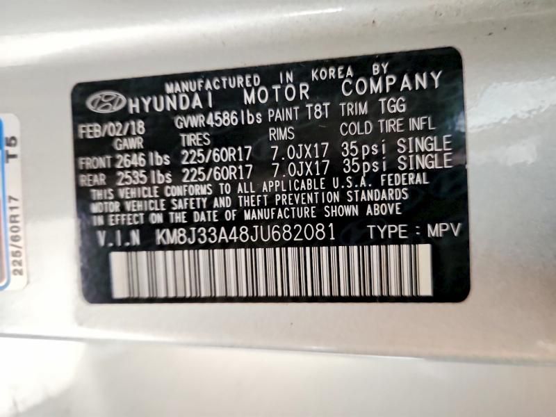 2018 Hyundai Tucson sel