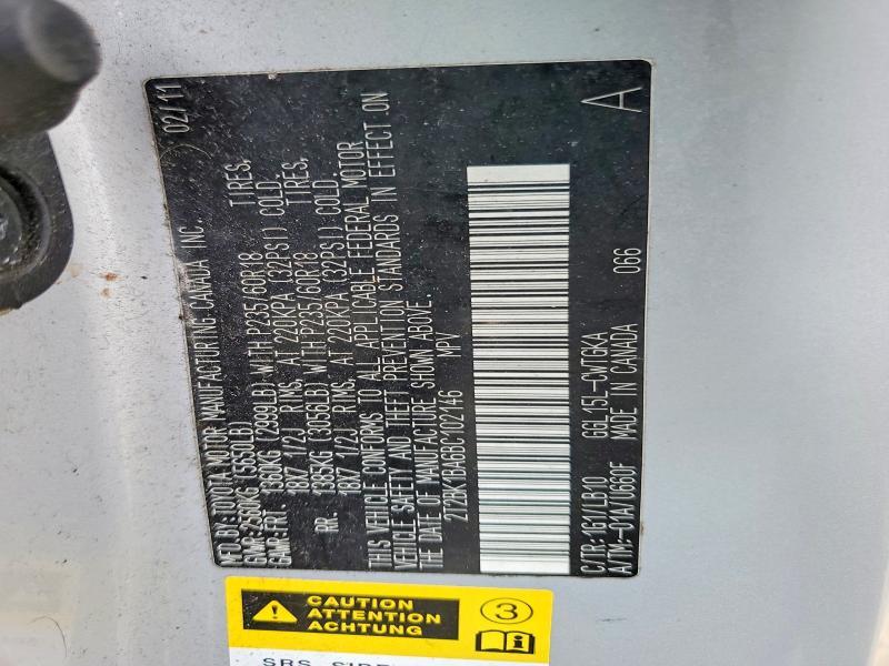 2011 Lexus Rx 350 Base