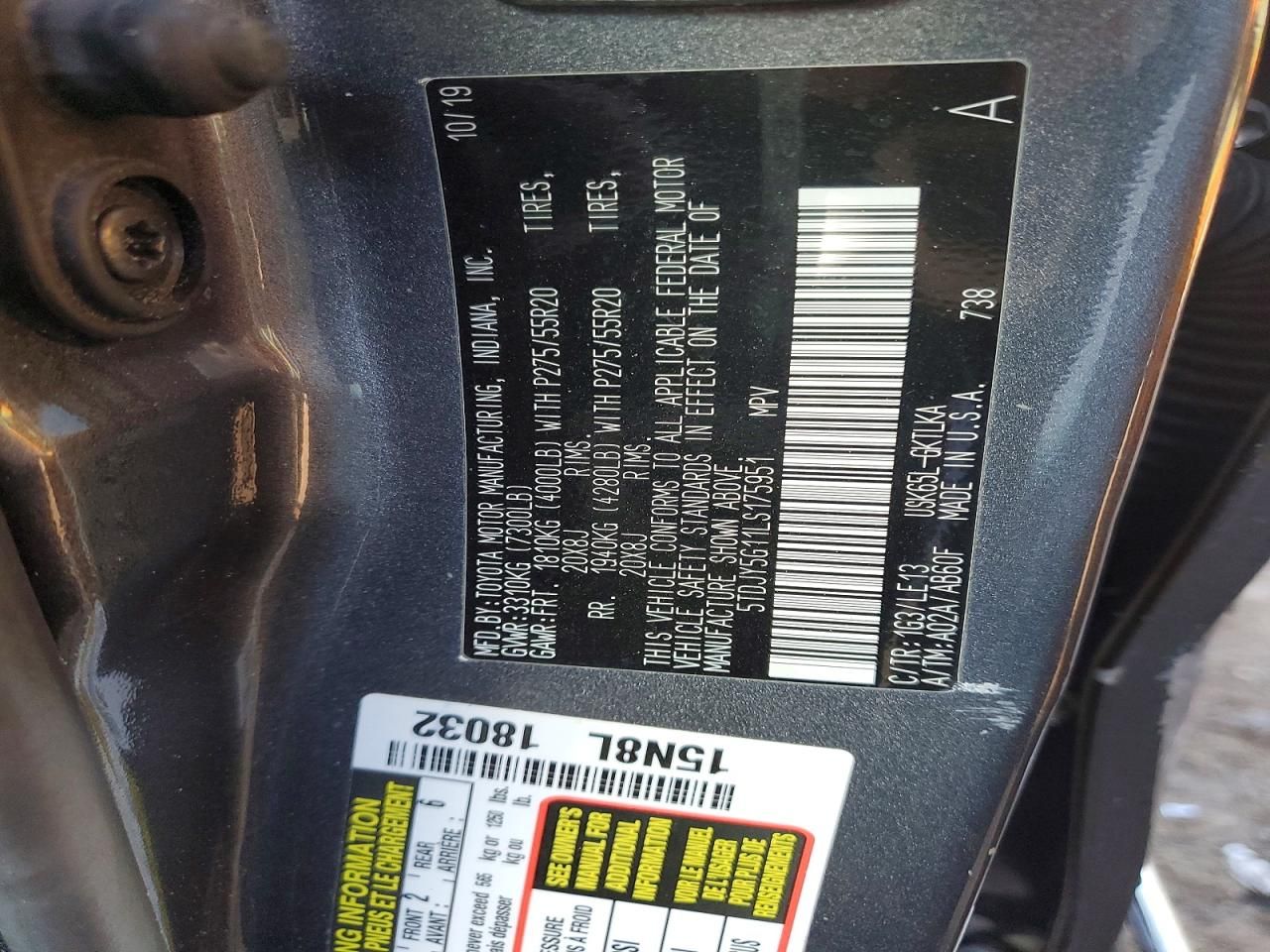 2020 Toyota Sequoia Limited