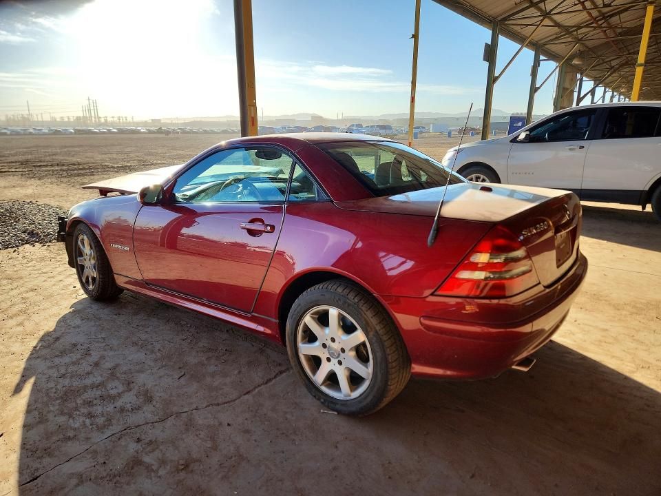 2002 Mercedes-Benz Slk 230 Kompressor